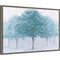 Peaceful Grove by James Wiens 23-in. W x 16-in. H. Canvas Wall Art Print Framed in Grey